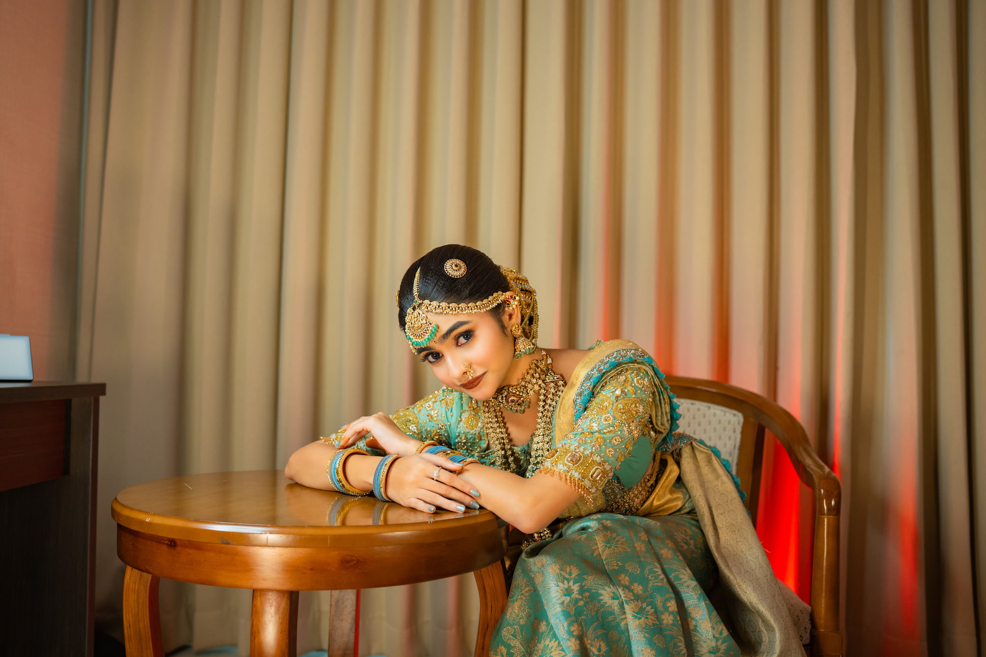 Wedding ceremony in progress, photographed in Uttara Kannada